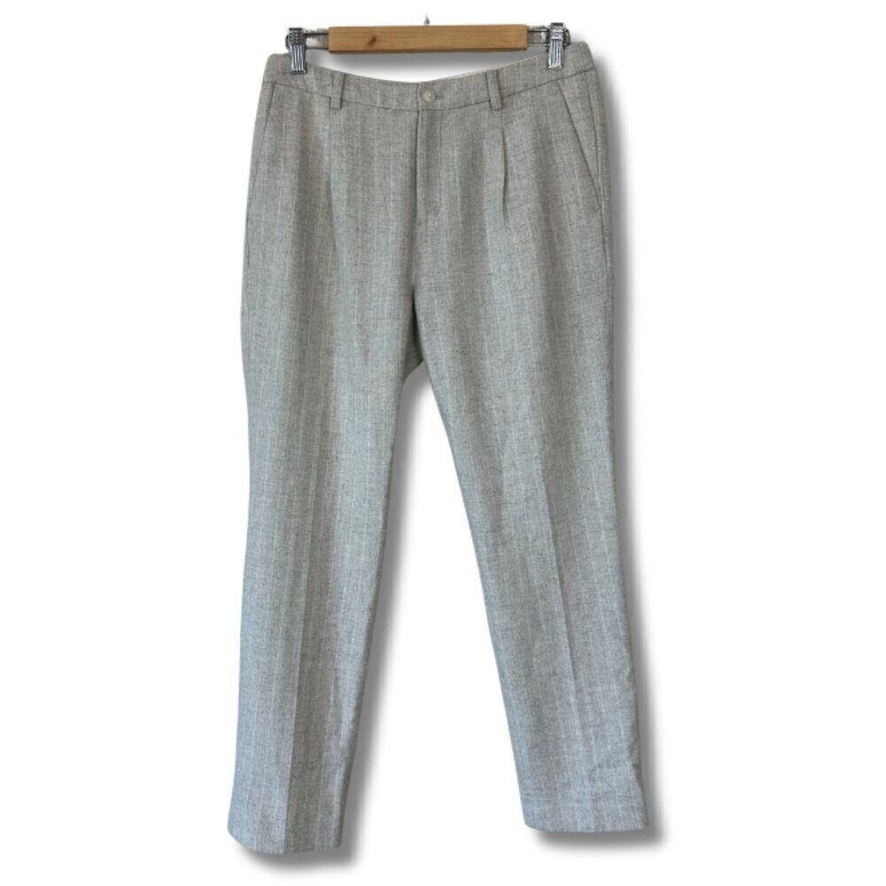 Journal Standard Pleated Pants Women's Medium Relume Trousers Japan Modern Gray